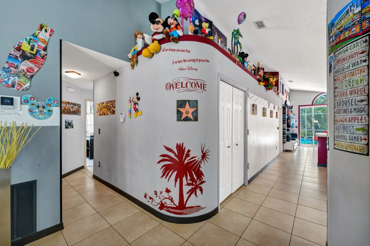 Billardtisch im Spielzimmer unserer Ferienvilla in Florida